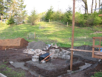 First pole - 5/02/2009